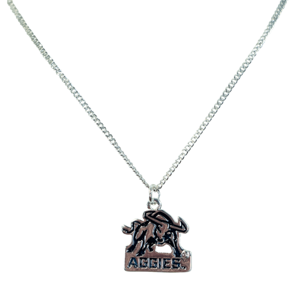 necklace aggie bull utah state university